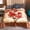 Multicolor[F], variant on Bxaolu Korean Mink Blanket, Fleece Bed Blanket - 2 Ply Reversible Silky Soft Plush Warm Blanket for Autumn Winter, Floral Printed Bed Blanket, 59"x79", Multicolor