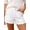 White, variant on SHEWIN Women's Jean Shorts High Waisted Denim Shorts Casual Loose Fit Stretchy Double Button Fly Summer Pants with Pockets Blue