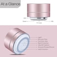 thumbnail image 5 of A2 LENRUE Portable Wireless Bluetooth Speaker with Built-in-Mic,Handsfree Call,AUX Line,TF Card,HD Sound and Bass for Iphone Ipad Android Smartphone and More(Rose Gold), 5 of 5