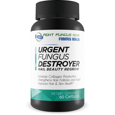 Urgent Fungus Destroyer Nail Beauty Regrow - Vitamin B Nail Regrowth Formula - Grow Thick And Beautiful Nails - Restore Clear Beauty To Nails And Skin