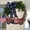 Multi-Color B, variant on NIETEIN 4th of July Wreath, Patriotic Front Door Decor, 15.75 Inch , Multi-Color C