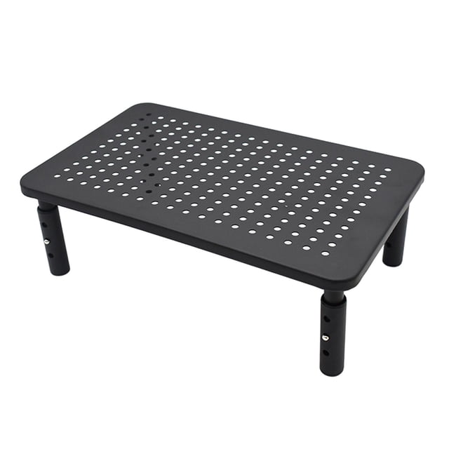Monitor Stand Riser Metal Ergonomía para computadora Impresora Suministros Baoblaze soporte de monitor
