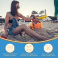 thumbnail image 4 of Juego de 8 juguetes de playa Sand Sifter Sieves OJYUDD para niños (22 x 24 cm), 4 of 7