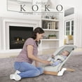 thumbnail image 4 of Evolur Koko Portable Infant Bouncer in Black Breathable Fabric, 4 of 9