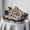 Khaki Black, variant on Meiretu Model 965 Men'S Chunky Sneakers 2026 | EVA Upper, PVC Sole, Lace Closure, Round Toe, Low Top，Spring Urban Street Style Platform Shoes, Thick Sole Height Increase, Casual Sports Shoes