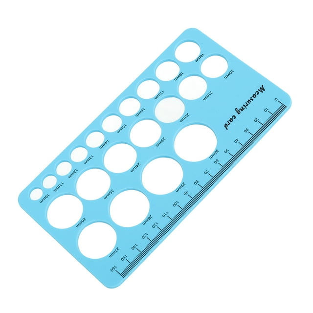 Nipple Ruler, Silicone Soft Skin Friendly Foldable Breast Flange Ruler Measurement Tool With 1.5m Soft Tape Breastfeeding