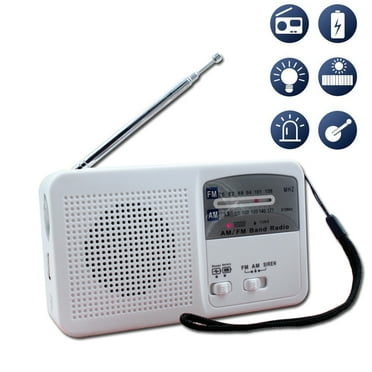 Supersonic Portable AM/FM Radio, Red, SC-1080BT-RED - Walmart.com