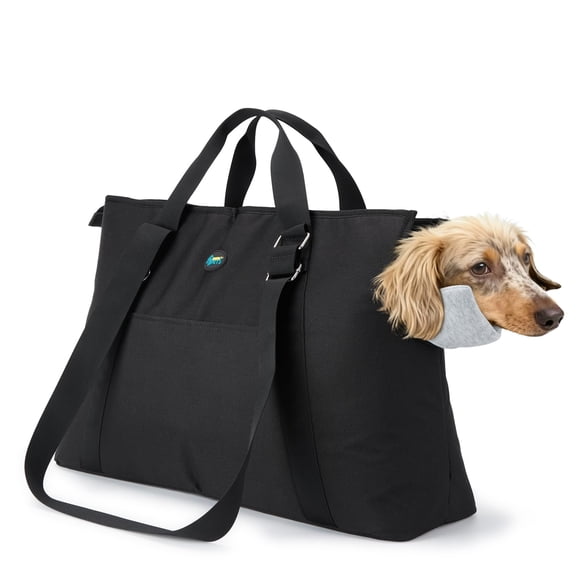 Ownpets Large Pet Carrier Backpack for Cats and Dogs, Airline Approved Soft-Sided Travel Bag with Warm Padding & Safety Tether