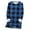Blue, variant on DDAPJ pyju Women's Sherpa Lined Fleece Pullover Clearance Sales,Loose Casual Crewneck Long Sleeve Plaid Shirts Soft Cozy Winter Thermal Loungewear Tunic Tops S - 6XL