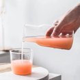 thumbnail image 4 of Toystoory Boca ancha que abre la jarra transparente del agua con la alta capacidad durable del vidrio de borosilicato de la tapa Cocina y Comedor Una olla + Una taza 500ml, 4 of 6