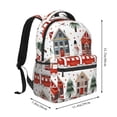 thumbnail image 2 of Easygdp Christmas Houses Mochila Ergonómica Versátil para Laptop - Múltiples Bolsillos, Correas Ajustables, Unisex para Escuela, Viajes y Actividades al Aire Libre-One Size, 2 of 5