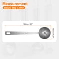 thumbnail image 2 of Uxcell Single Measuring Spoon 2tbsp (6tsp, 30ml) Stainless Steel Spoon, Silver, 2 of 7