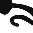 thumbnail image 4 of Cat Shape Mirror Wall Stickers Home Living Room Bedroom DIY Wall Art DecorationsBlack, 4 of 4