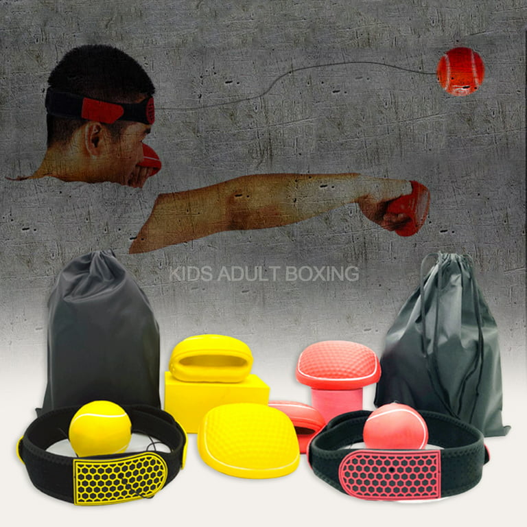Boxing Reflex Ball, Speed Ball, Fight Ball, Boxing Equipment Fight Speed,  Boxing Gear Punching Ball Great for Reaction Speed and Hand Eye  Coordination Training Reflex Bag Alternative,Red : : Sports &  Outdoors
