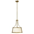 thumbnail image 3 of Hinkley Lighting 3523AN Charlotte 19-3/4" 3 Light Foyer Inverted Pendant,Antique, 3 of 7