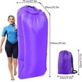 thumbnail image 1 of Inflatable Sofa, Waterproof Inflatable Lounger, Air Sofa Portable, Air Couch Air Sofa, Airlounger Foldable & Wear-resistant, Inflatable Couch For Outd, 1 of 1