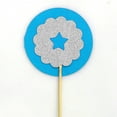 thumbnail image 2 of Darling Souvenir, Glitter star shape Cupcake Toppers, Wedding - Baby Shower Party Dessert Decorations - Pack Of 20, 2 of 3