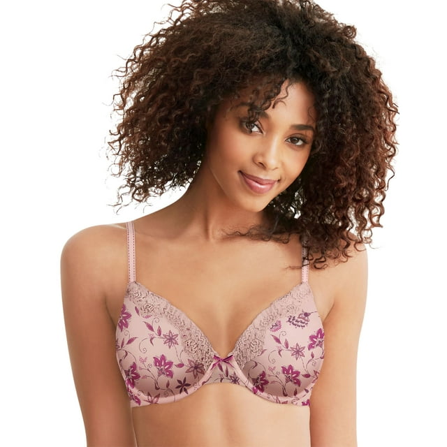 Maidenform Womens Comfort Devotion Embellished Extra Coverage Bra-Best-Seller,