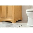 thumbnail image 5 of Elegant Decor Americana 24" Aluminum MDF Single Bathroom Vanity in Natural Wood, 5 of 8