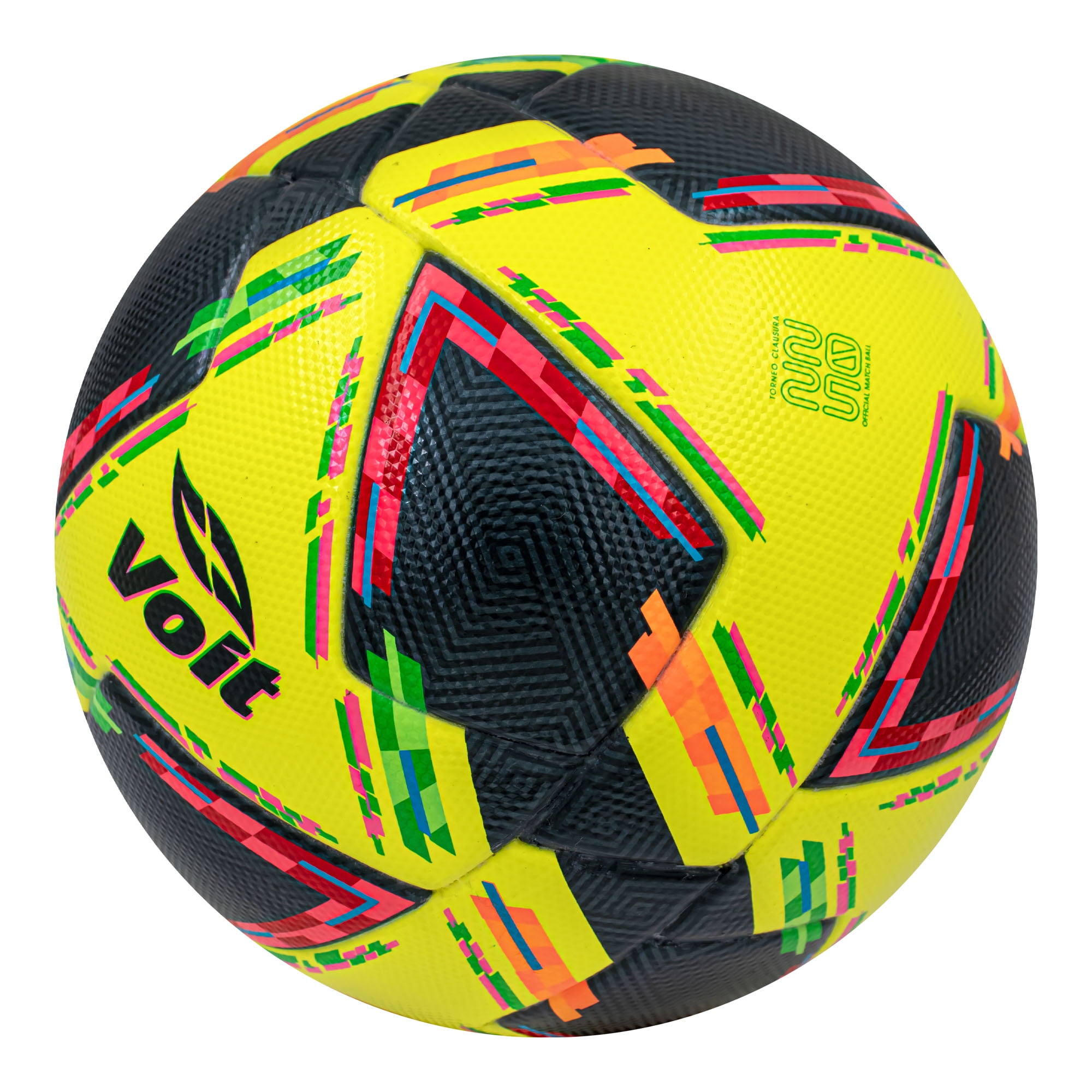 Voit Soccer Ball No. 5 Liga MX Closing 2025 FIFA Pro Quality: Designed for Professional, Yellow and Black