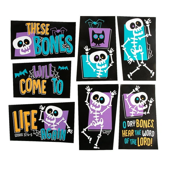 Ezekiel Skeleton Basic Trunk-or-Treat, Party Decor, Halloween, 7 Pieces