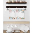 thumbnail image 3 of Easter Eggs Kitchen Dish Towels for Drying Dishes Set of 2, Bunny Eucalyptus Leaves Spring Flower Plant Waffle Weave Microfiber Hand Tea Bathroom Towels Quick Dry & Absorbent Towel 15.7x23.6, 3 of 7