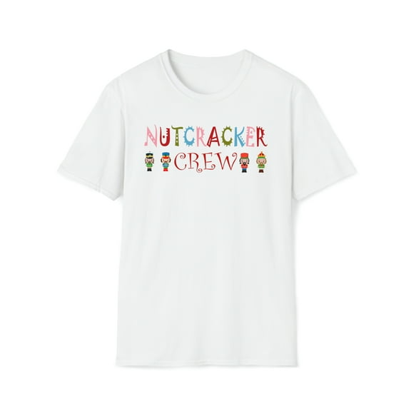 Nutcracker Crew, Gildan Unisex Softstyle Shirt, Soldier Graphic Tee, S-3XL