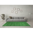 thumbnail image 3 of Ahgly Company Indoor Rectangle Abstract Emerald Green Contemporary Area Rugs, 2' x 5', 3 of 4