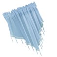 thumbnail image 2 of Cortina de poliéster para ventana, persiana triangular, decoración, pantalla de balcón para dormitorio, sala de estar, azul cielo Advancent HA004558-01, 2 of 6