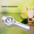thumbnail image 5 of Ergonomic Mini Stainless Steel Lemon Squeezer Lime Juicer, 5 of 5