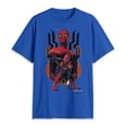 thumbnail image 2 of Men's Marvel Spider-Man: No Way Home Integrated Suit Graphic Tee Royal Blue 2X Large, 2 of 6