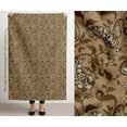 thumbnail image 3 of Soimoi Cotton Canvas Fabric Yardage - Printed Paisley Pattern, Brown | 56" Wide | Ideal for Sewing, Upholstery, Tote Bags, Home Decor & More, By 10 Yard, 3 of 7