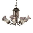 thumbnail image 6 of Meyda Lighting 24" Wide Stained Glass Pond Lily 7 Light Chandelier - N/A, 6 of 6