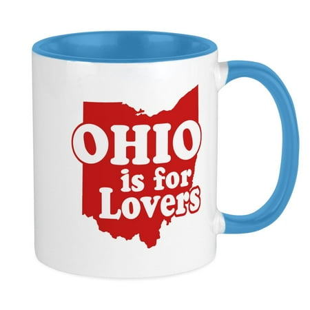 

CafePress - Ohio Is For Lovers Mug - Ceramic Coffee Tea Novelty Mug Cup 11 oz