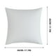 thumbnail image 3 of Funda impermeable para almohadas exteriores 45x45 cm - Protector de cojín moderno de color sólido para muebles de jardín, piscina, jardín, 3 of 5