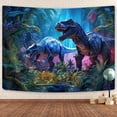 thumbnail image 2 of Tapiz de Pared GOAOK Dinosaurio 100x70 cm Decoración para Cuarto de Niños, 2 of 6