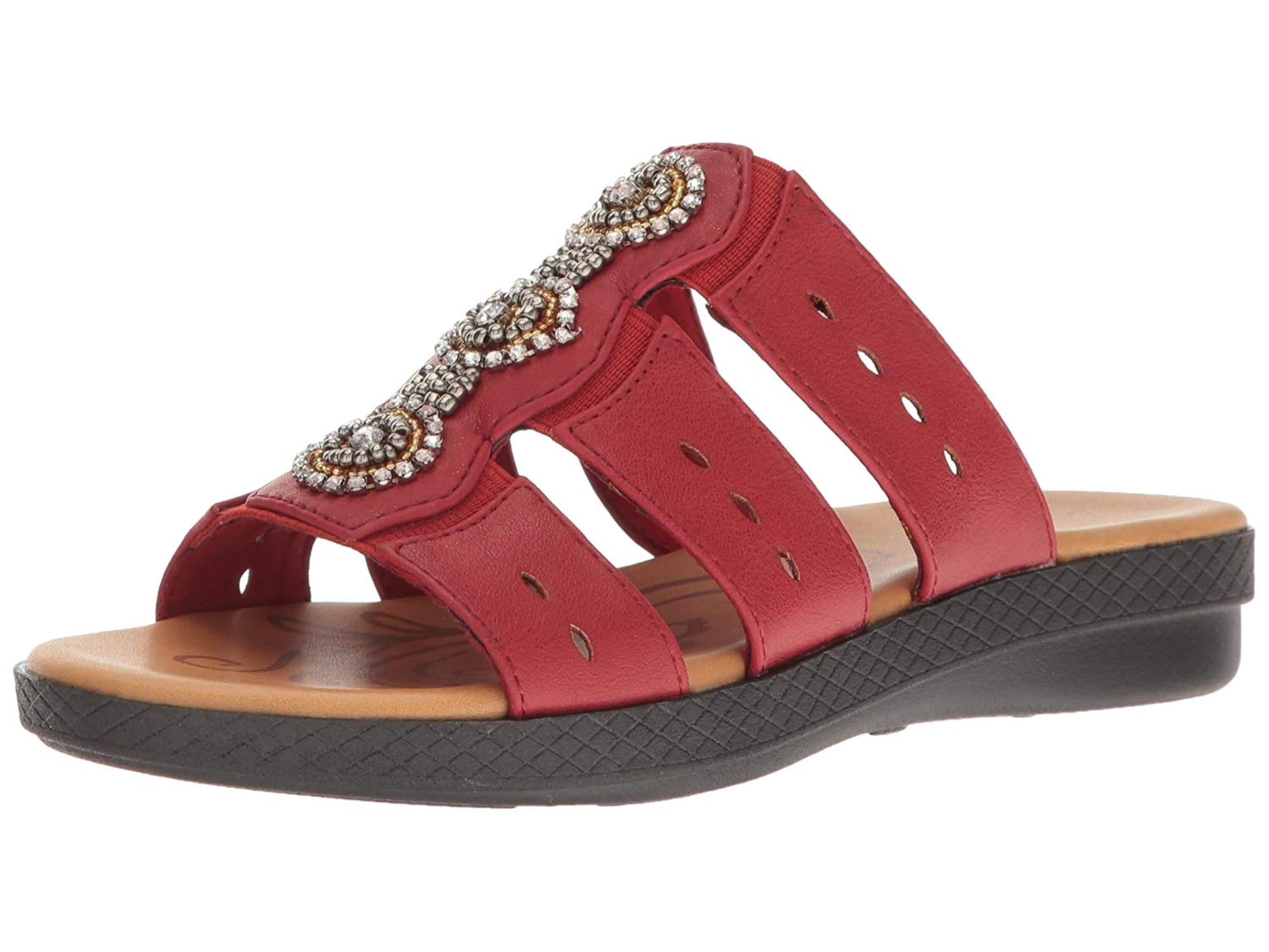 easy street nori slide sandals