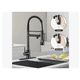 thumbnail image 5 of Grifo Mezcladora Fregadero Cocina Llave Monomando Negro, 5 of 5