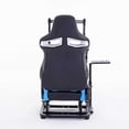 thumbnail image 7 of Racing Simulator Cockpit with Monitor Mount Fits for Logitech G923/G29/G920, Fanatec, Thrustmaster, and PXN, Adjustable Driving Simulators Without Handbrake, Pedals, Shift and Monitor, 7 of 7