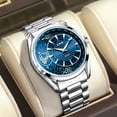 thumbnail image 7 of Quartz Watch for Men, Stainless Steel Business Luxury Style with Luminous & Waterproof Features, 7 of 7