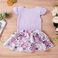 thumbnail image 3 of Baby Girls Infant Mama's Romper Bodysuit + Tutu Skirts Summer Outfit Set Clothes, 3 of 8