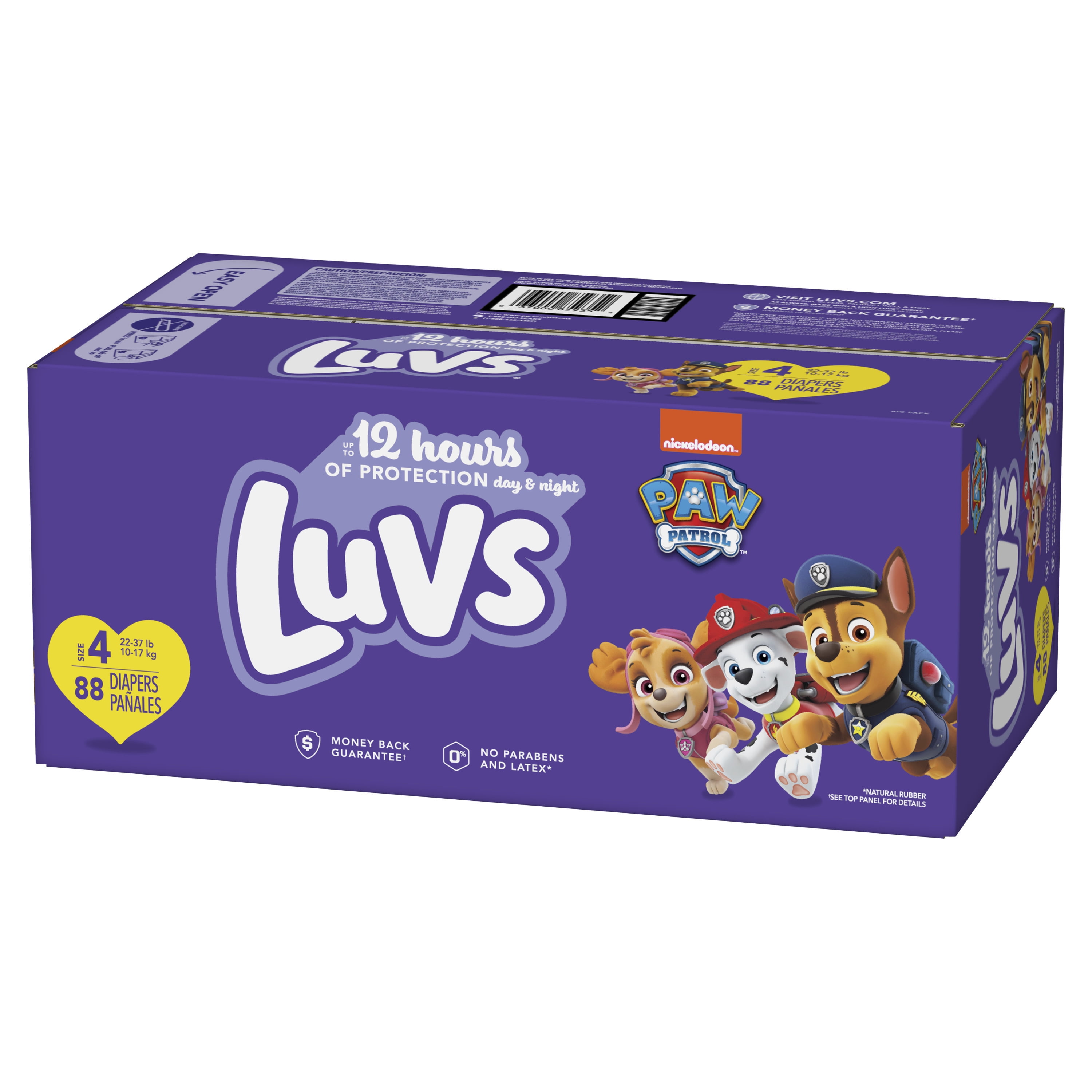 Luvs Diapers Size 4, 88 Count (Select for More Options) - Walmart