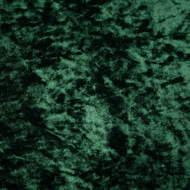 Stretch Crushed Velvet (Army Green)