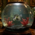 thumbnail image 4 of Glow In The Dark Lionfish Aquarium Decoration, Silicone Artificial Fish Ornament With Suction Cup Mount Luminous Underwater Landscape Decor For Freshwater Saltwater Fish Tank, 4 of 6