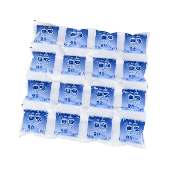ACDANC 10pcs Reusable Ice Packs Freezer Packs for Shipping Food Ice Packs for Food Coolers Lunch Bag