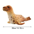 thumbnail image 2 of Simulation Seal Stuffed Doll Toy, Realistic Plush Pillow With Soft Surface For Home Decoration Aquarium Souvenirs, Perfect Gift For Kids Birthday Valentine's Day Christmas*, 2 of 3