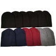 thumbnail image 2 of Yacht & Smith Mens Womens Warm Winter Hats in Assorted Colors, Mens Womens Unisex (12 Pack Assorted Solids (C)), 2 of 2