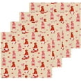 thumbnail image 2 of GZHJMY Valentine's Day Gnome Washcloths 2 Pack, Highly Absorbent Soft Cotton Baby Washcloths Fingertip Towels, 12 x 12 Inch, 2 of 7