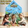 thumbnail image 3 of Dinosaurs Kids Play Tent, Indoor & Outdoor Tent Playhouse for Boys, Girls & Children Kids Tent for Age 3 4 5 6 7, 3 of 6
