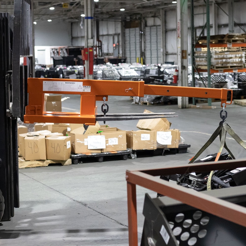 Titan Attachments Telescoping Jib Boom Crane, 5500lb Lift